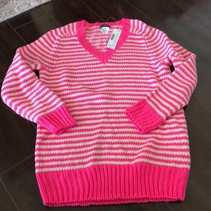 J crew striped sweater